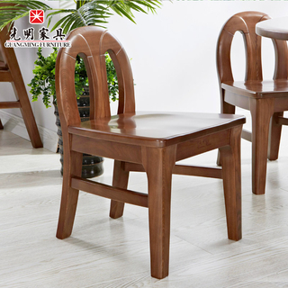 【万象城（中国）】简约中式榆木茶椅 儿童椅 858-4611-46